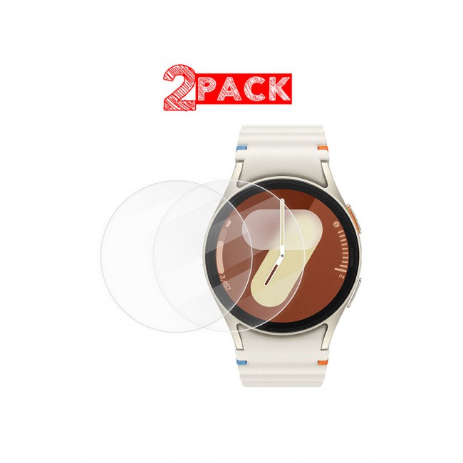 MARGOUN for Samsung Galaxy Watch 7 44mm 2 Pack Screen Protector Tempered Glass Anti-Scratch 9H Ultra-thin Screen Protector Protective Film Cover Accessories