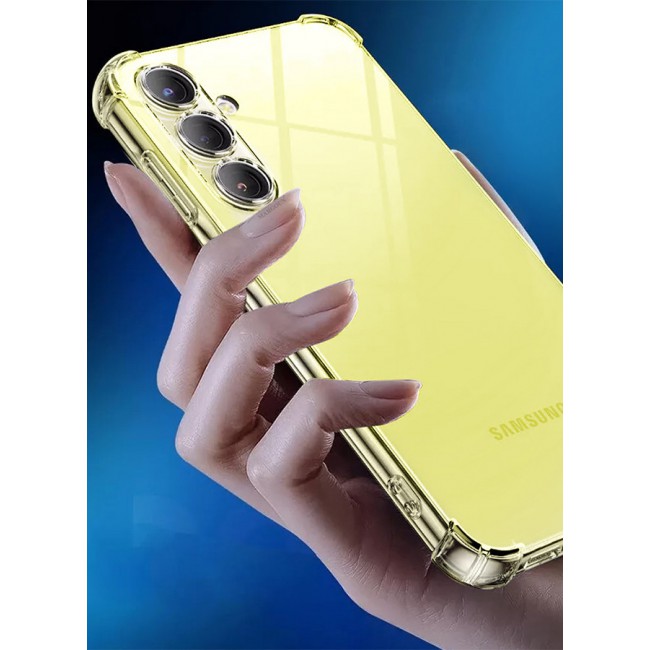 MARGOUN for Samsung Galaxy A55 5G 2 Pack Clear Case and Screen Protector Ultra Slim Thin Flexible Scratch Resistant Transparent TPU Shockproof Case