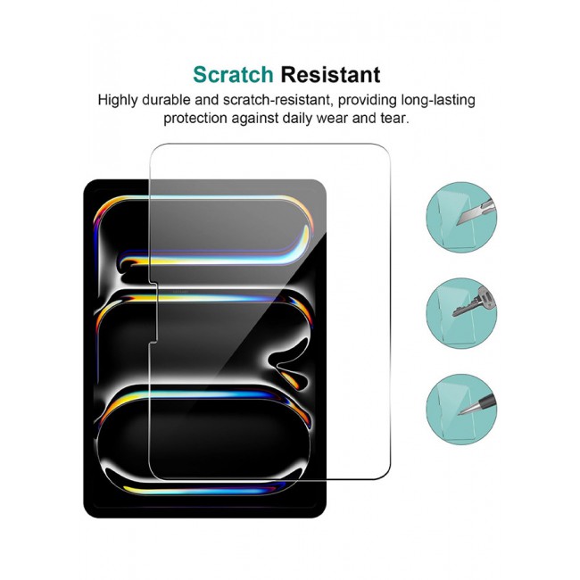 CATANES [for iPad Pro 11 inch 2024] 2 Pack Screen Protector Anti-Glare Matte Reduce Fingerprint Bubble Free Easy to Install Screen Protector