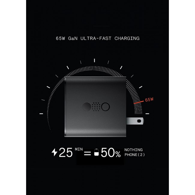 Nothing CMF Power 65W 3 Ports Gan Charger