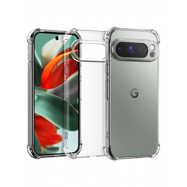 MARGOUN for Google Pixel 9 Pro XL TPU Case Shockproof Soft TPU Bumper and Hard PC Back Case Anti-Scratch,Drop Protection,Slim Fit Gorilla Case Cover