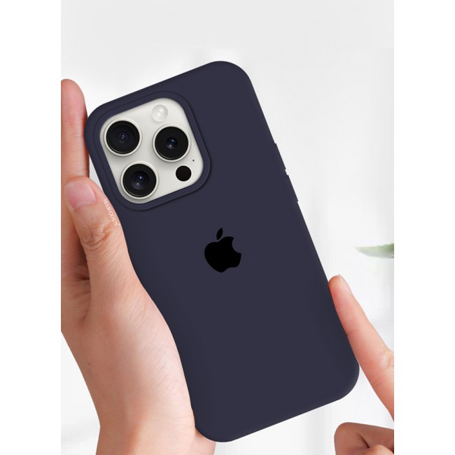 MARGOUN iPhone 15 Pro Case Silicone Case Cover Durable and Anti Scratch Back Cover Blue