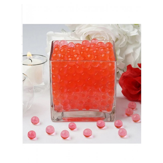 MARGOUN 10000-Piece Water Beads Jelly Vase Filler Balls Floating Pearls for Growing Plant Home Decoration Table Centerpieces