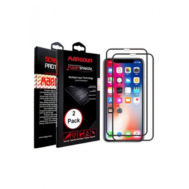 MARGOUN 2-Piece Screen Protector for Apple iPhone XS Max Clear