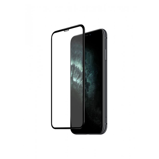 MARGOUN Pack Of 2 10D Screen Protector For Apple iPhone XS Max Clear/Black