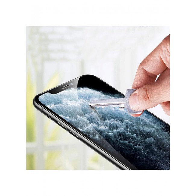 MARGOUN Pack Of 2 10D Screen Protector For Apple iPhone XS Max Clear/Black