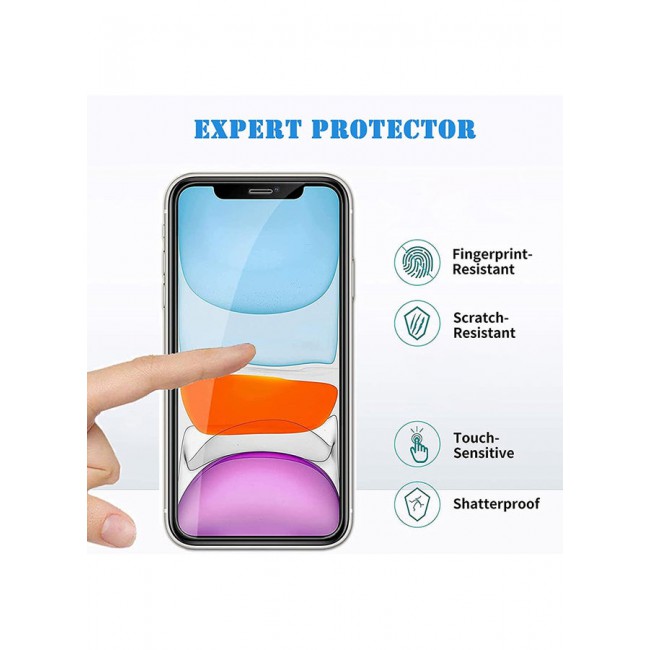 MARGOUN Tempered Glass Screen Protector For Apple iPhone 11 Clear