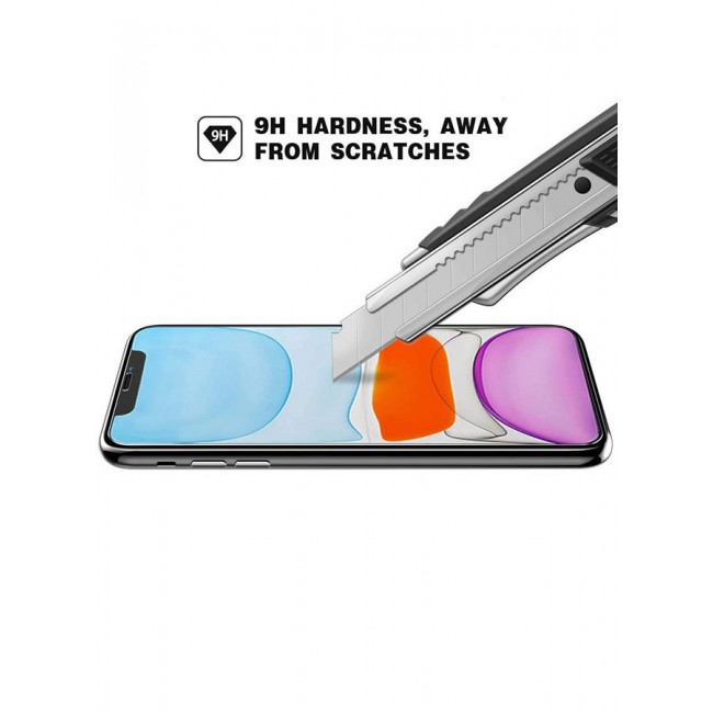 MARGOUN Tempered Glass Screen Protector For Apple iPhone 11 Clear