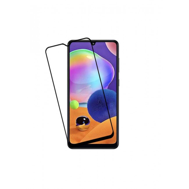 MARGOUN Grand Shieldz Tempered Glass Screen Protector For Samsung Galaxy A31 Black/Clear