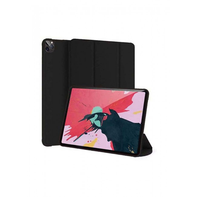MARGOUN Smart Folio Stand Leather Case Cover for iPad Pro 11 inch (2020) 2nd Generation Black