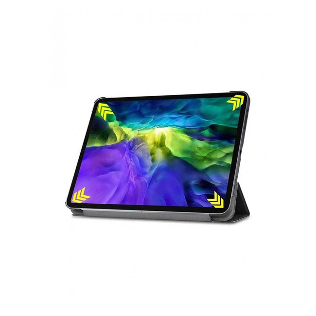 MARGOUN Smart Folio Stand Leather Case Cover for iPad Pro 11 inch (2020) 2nd Generation Black