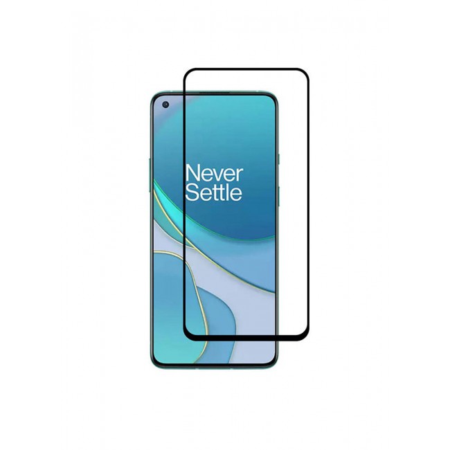 MARGOUN OnePlus 8T Screen Protector Tempered Glass 6.55 inch Clear/Black