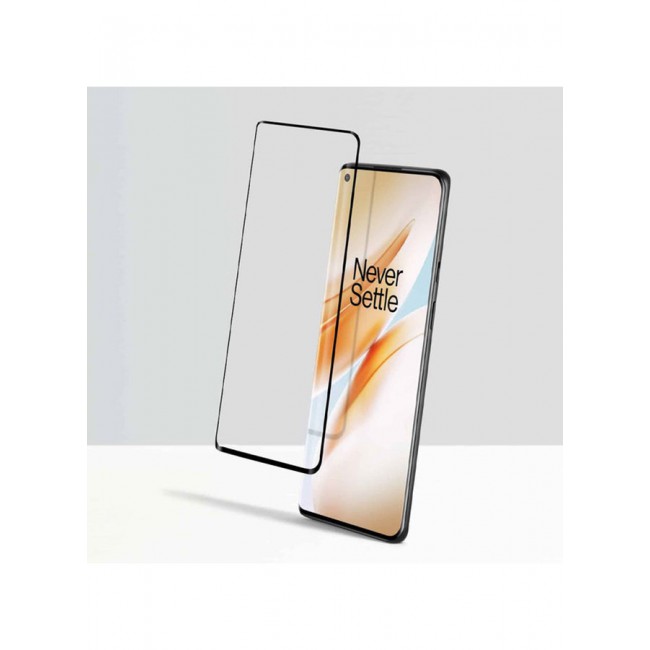 MARGOUN 2-Pack for OnePlus 8T Screen Protector Tempered Glass 6.55 inch Clear/Black
