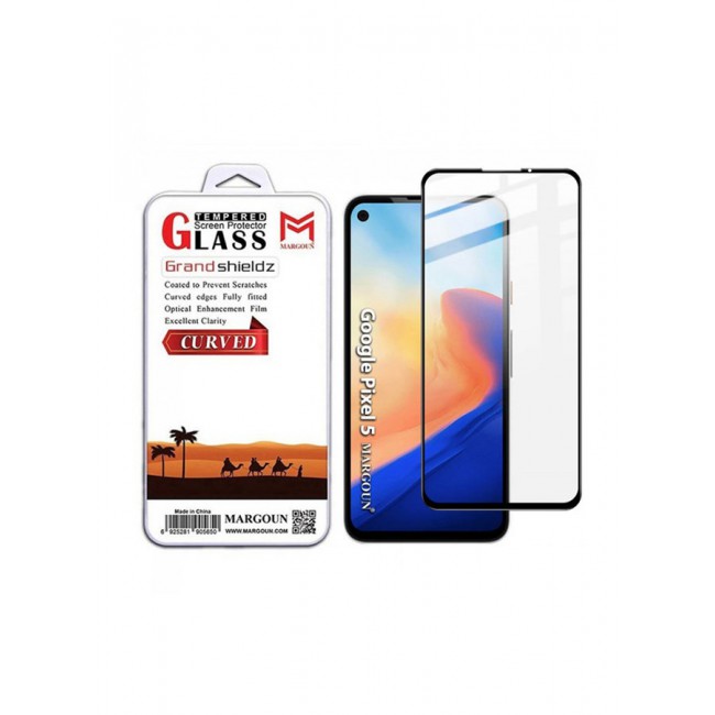 MARGOUN Grand Shieldz Screen Protector For Google Pixel 5 Black/Clear