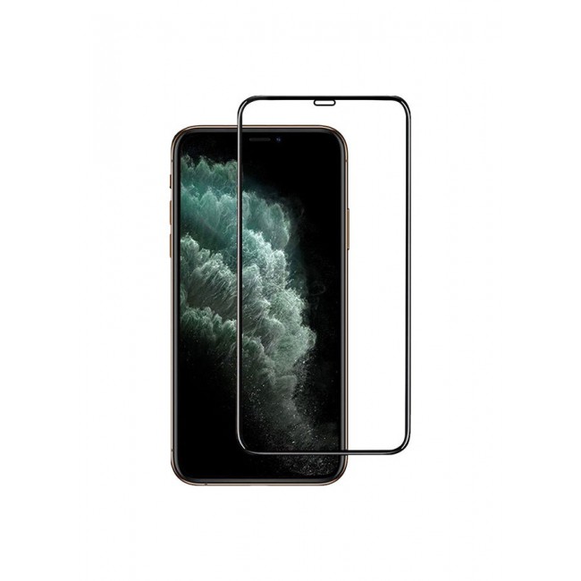 MARGOUN Grand Shieldz Tempered Glass Screen Protector For Apple iPhone 11 Pro Max Black/Clear