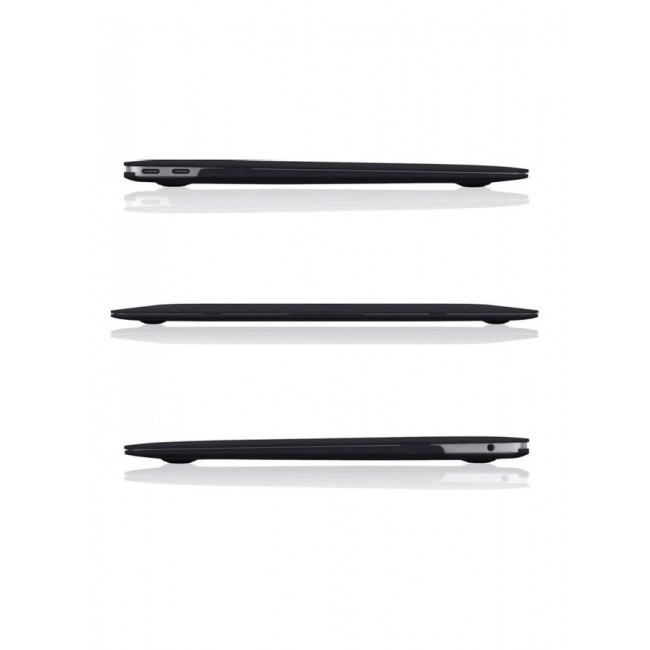 MARGOUN Macbook Air 13-Inch Model A1932 Protective Case Cover Black