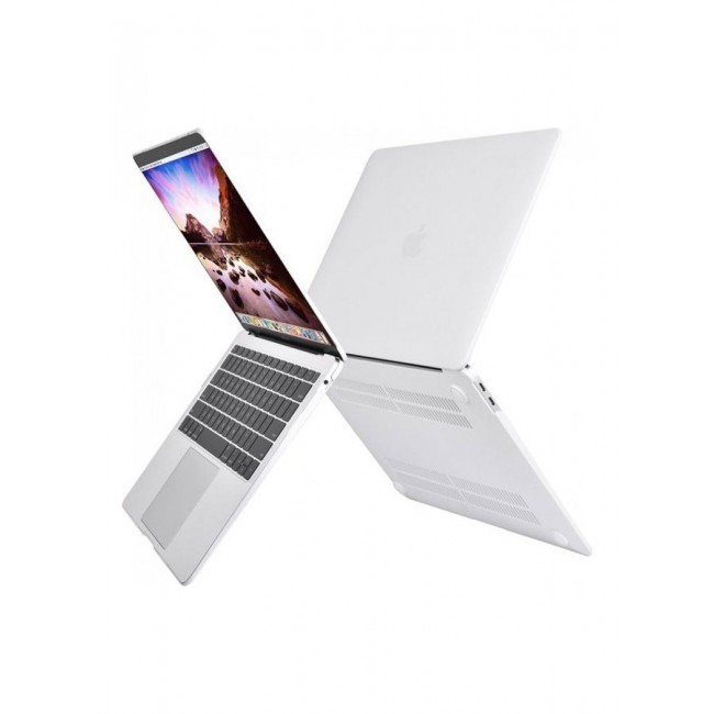 MARGOUN Macbook New Pro 13-Inch Model A1706/A1708 Protective Case Cover White