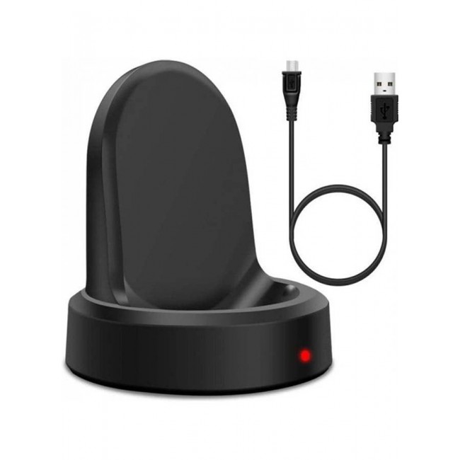 MARGOUN Wireless Charger For Samsung Gear S3 Frontier/S3 Classic Watch black