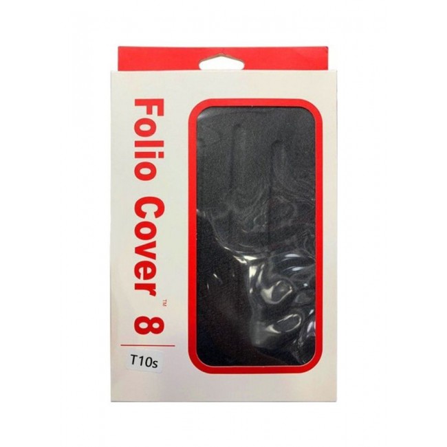 MARGOUN Folio Flip Case Cover 10.1-inch for Huawei MatePad T10/T10s Black/Red