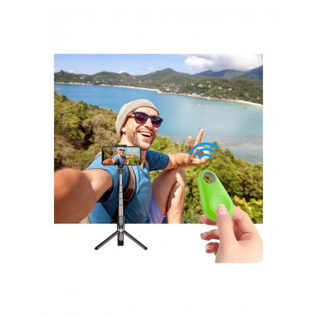 MARGOUN 2-Pack Smart Bluetooth Tracker Anti-Lost Tag GPS Locator Camera Remote Shutter Blue/Green