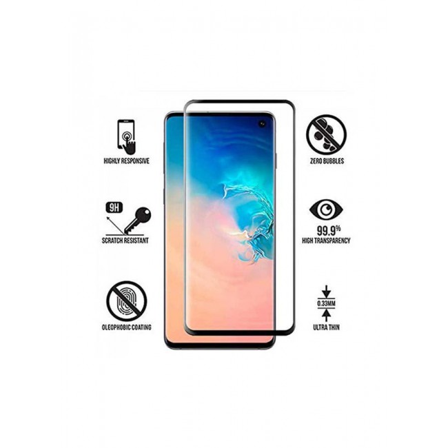 MARGOUN 3D Tempered Glass Screen Protector For Samsung Galaxy S10e Clear