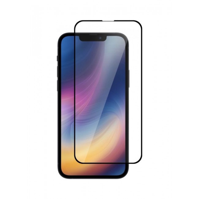 MARGOUN Grand Shieldz 3D Tempered Glass Screen Protector for Apple iPhone 13 Pro Max Clear/Black