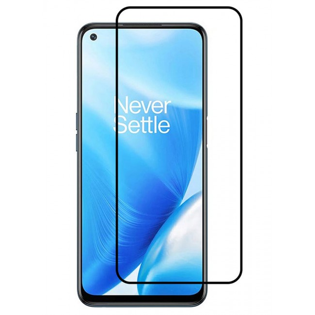 MARGOUN Ultimate 3D Tempered Glass Screen Protector for OnePlus Nord N200 5G Clear/Black