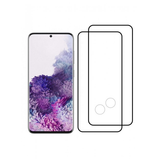 MARGOUN 2-Pack Super Shieldz 3D Tempered Glass Screen Protector for Samsung Galaxy S20 Plus Clear