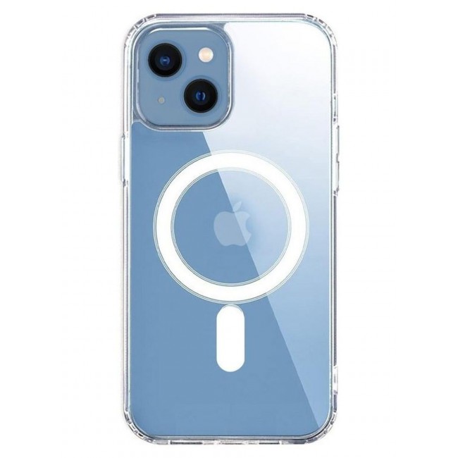 MARGOUN iPhone 14 Plus Case with Magsafe Magnetic Wireless Charging Compatible Transparent Cover Clear