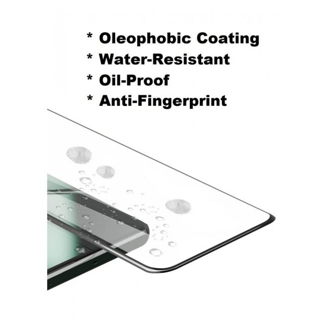 MARGOUN 3Pack for OnePlus 11 Screen Protector Tempered Glass 9H Anti-Scratch Shatterproof HD Curved Edge to Edge Full Coverage Film 6.7 inch Clear/Black