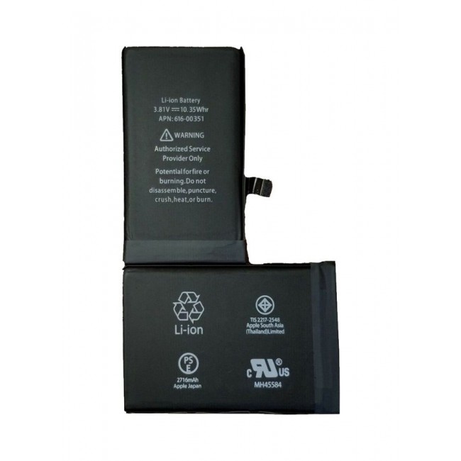 MARGOUN 2942 mAh iPhone X Battery Rechargeable Internal Replacement Battery Multicolor