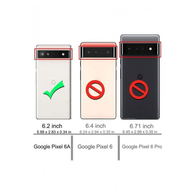 MARGOUN Google Pixel 6a Case Slim Soft TPU Brushed Carbon Fiber Anti-Fingerprint Shockproof Cover Red Red
