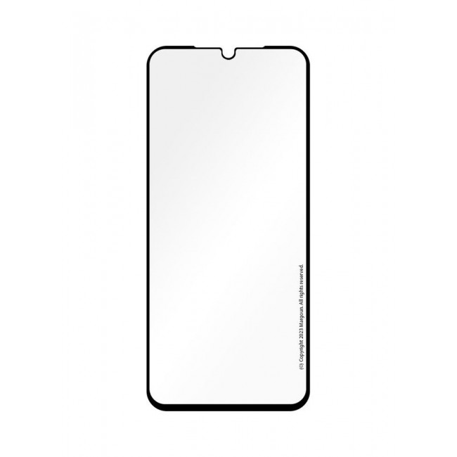 MARGOUN Screen Protector for Samsung Galaxy A34 5G Full Coverage Screen Glass 9H Hardness Anti Fingerprint Scratch CLEAR
