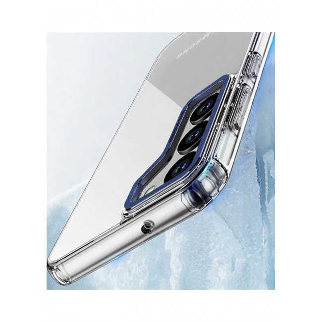 MARGOUN 2 Pack For Samsung Galaxy S23 Clear Case With Screen Protector Edge Clear