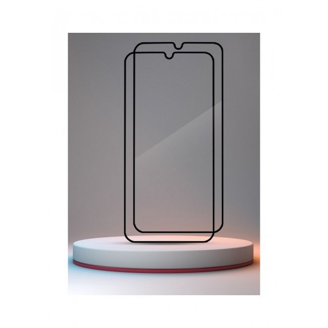 MARGOUN 2 Pack For OnePlus 7 Screen Protector 3D Tempered Glass Full Glue Back Black Edge