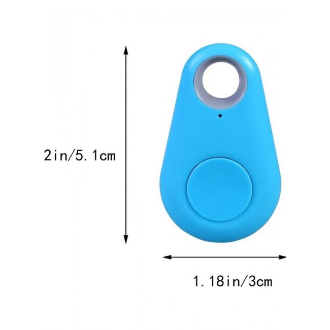 MARGOUN Smart Tag Itag Bluetooth Tracker Key Finder Locator For Phone Key Item Pets Children Blue
