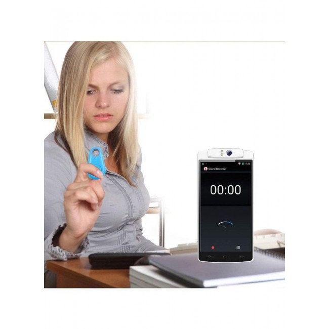 MARGOUN Smart Tag Itag Bluetooth Tracker Key Finder Locator For Phone Key Item Pets Children Blue