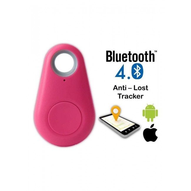 MARGOUN Smart Tag itag Bluetooth Tracker Key Finder Locator For Phone Key Item Pets Children Pink