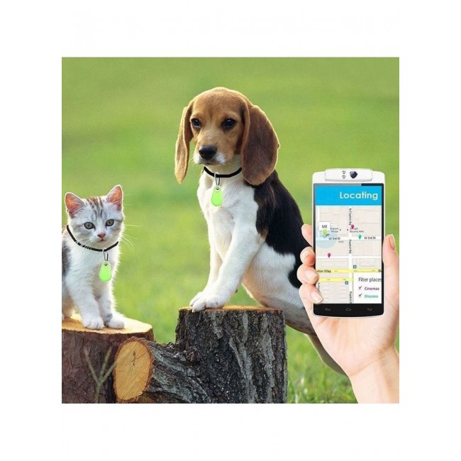 MARGOUN Smart Tag itag Bluetooth Tracker Key Finder Locator For Phone Key Item Pets Children Green
