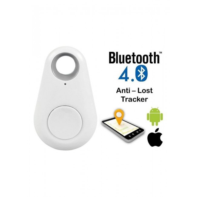 MARGOUN Smart Tag itag Bluetooth Tracker Key Finder Locator For Phone Key Item Pets Children White
