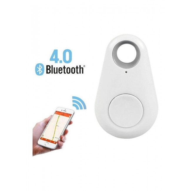 MARGOUN Smart Tag itag Bluetooth Tracker Key Finder Locator For Phone Key Item Pets Children White
