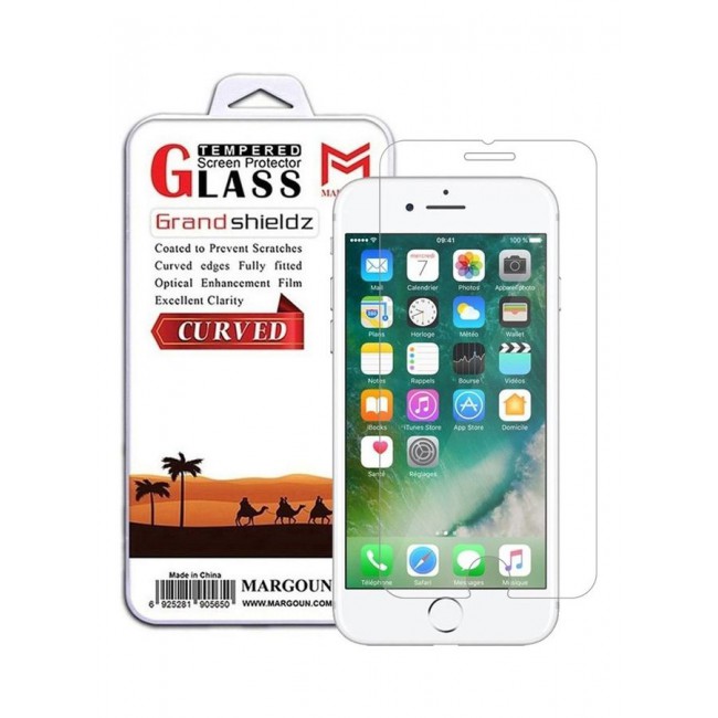 MARGOUN Apple Iphone 8 And 7 Tempered Glass Screen Protector Anti Scratch Bubble Free Clear