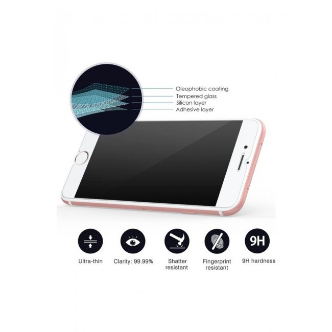 MARGOUN 2 Pack For Apple Iphone 8 And 7 Tempered Glass Screen Protector Anti Scratch Bubble Free Clear