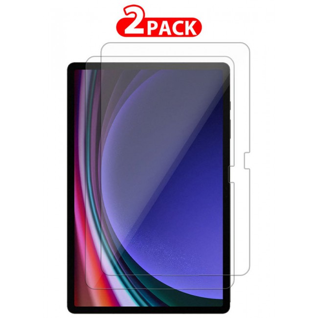 MARGOUN 2 Packs For Samsung Galaxy Tab S9 Plus Tablet Screen Protector Anti-Glare 9H Hardness Tempered Glass Scratch Resistant HD Display Screen Protector Clear