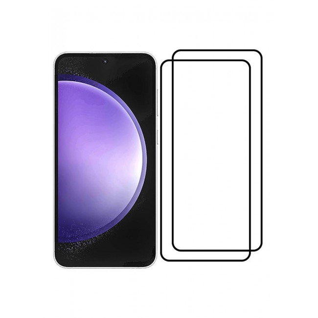 MARGOUN 2 Pack For Samsung Galaxy S23 FE Screen Protector 9H Hardness Scratch Resistance Screen Protector Touch Sensitive Case Friendly Tempered Glass Film Clear