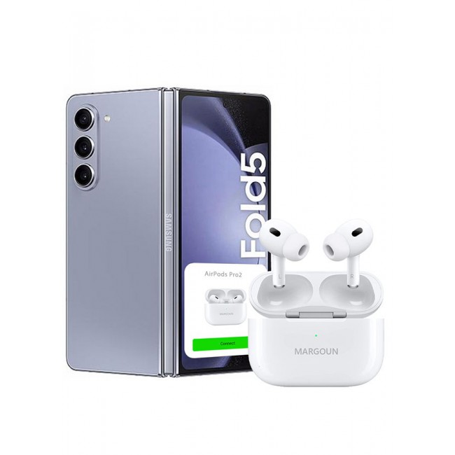 MARGOUN Samsung Galaxy Z Fold5 Bluetooth Headphones With Charging Case Wireless Earbuds Pro 2 Bluetooth Sport In-Ear Headphones Hi-Fi Stereo Sound Noise Reduction White