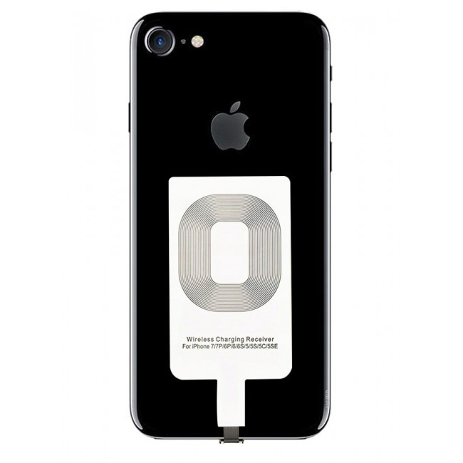MARGOUN iPhone 7 Wireless Charging Receiver 5V 800mAh Wireless Charger Adapter Plug and Play Fast Charging Qi Receiver White
