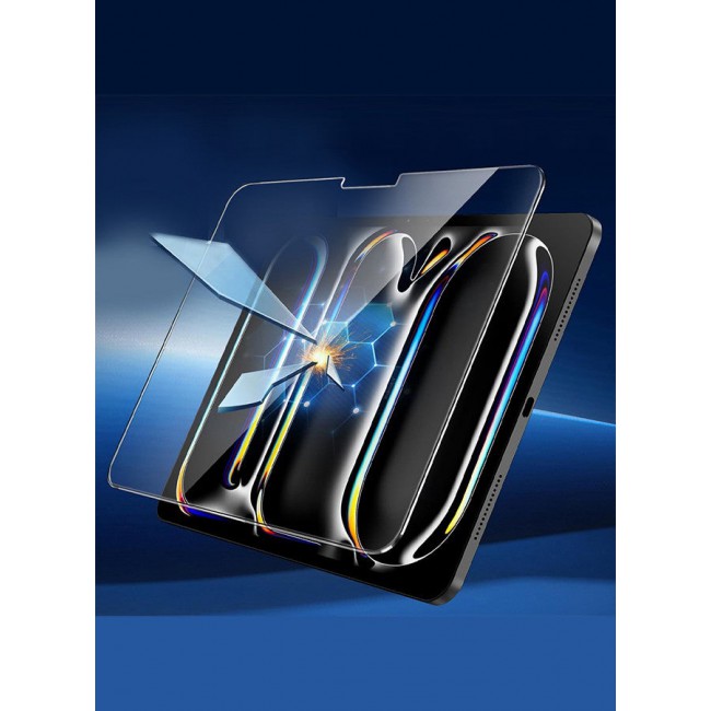 MARGOUN for Apple iPad Air 13 2024 M2 Premium Screen Protector Tempered Glass 13 inch Clear