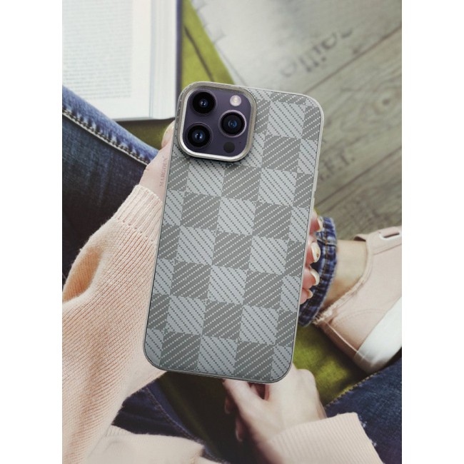MARGOUN Case Cover For iPhone 14 Pro Max And Screen Protector 2024 New Pattern Aramid Carbon Fiber Phone Case Slim And Light Design MIX4