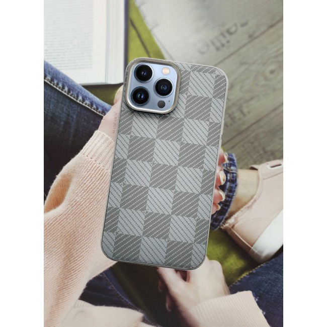 MARGOUN Case Cover For iPhone 13 Pro Max And Screen Protector 2024 New Pattern Aramid Carbon Fiber Phone Case Slim And Light Design MIX4